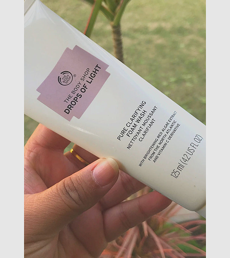 THE BODY SHOP PURE CLARIFYING FOAM WASH 125ML - Kunchals