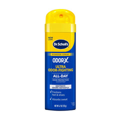 Dr. Scholl's Odor Destroyer Deodorant Spray 4.7 Oz, Unscented, Unisex