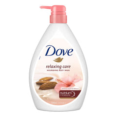 DOVE RELAXING CARE NOURSHING ALMOND CREAM & HIBISCUS BODY WA