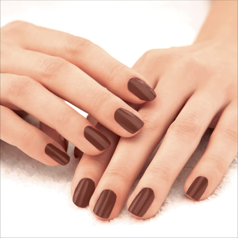 LAKME 9TO5 OVERTIME SHINE NAIL COLOR  6ML  CARMEL CASE