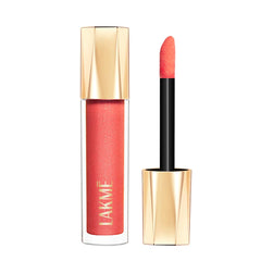 LAKME GLITTERATILIP GLAZE 5ML 202 PEACH PUNCH