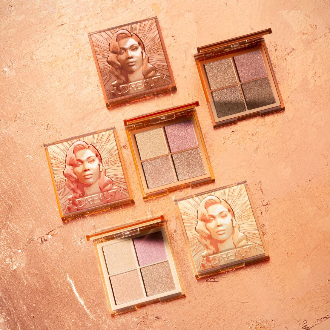 Huda Beauty Rich Glow Obsessions Mini Face Palatte