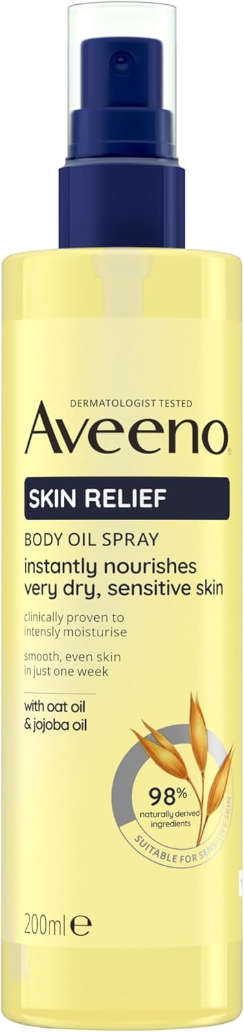 Aveeno Skin Relief Body Oil Spray (200ml)