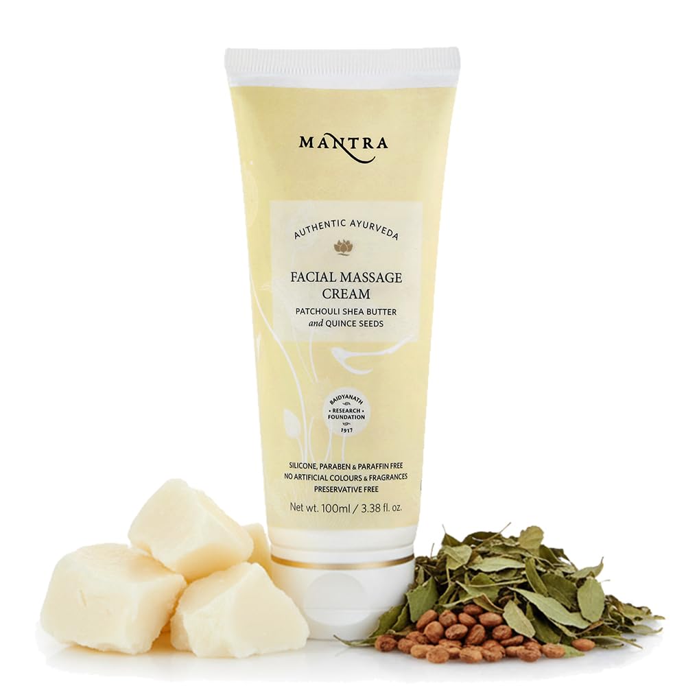 Mantra Patchouli Shea Butter Facial Massage Cream (100g)