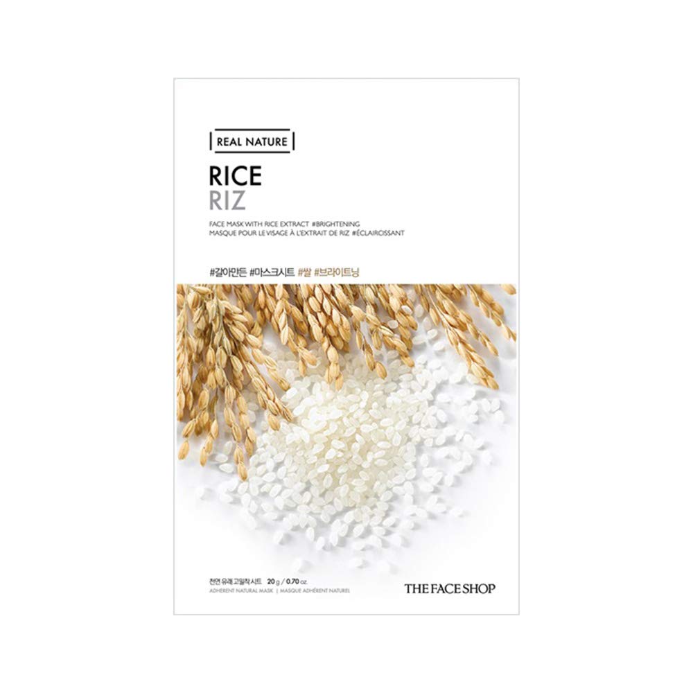 THE FACE SHOP REAL NATURE RICE FACE MASK 20G