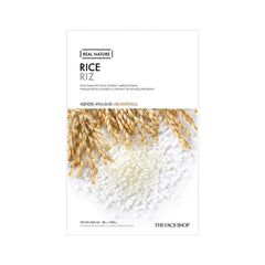 THE FACE SHOP REAL NATURE RICE FACE MASK 20G