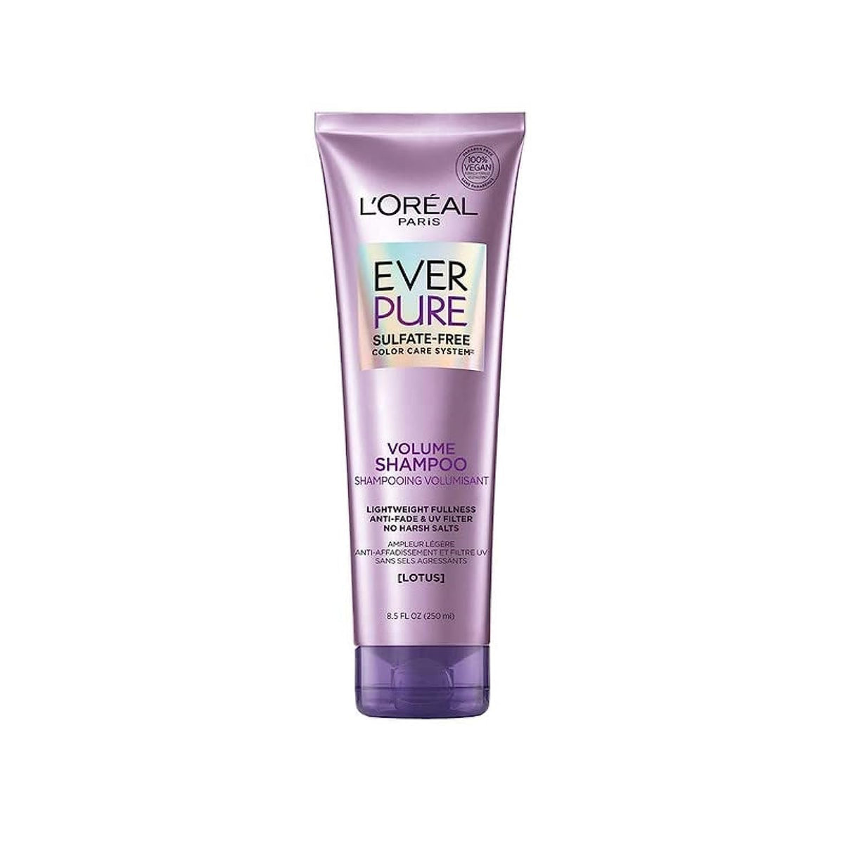 L'Oreal Paris EverPure Sulfate-Free Volume Shampoo (250 ml).