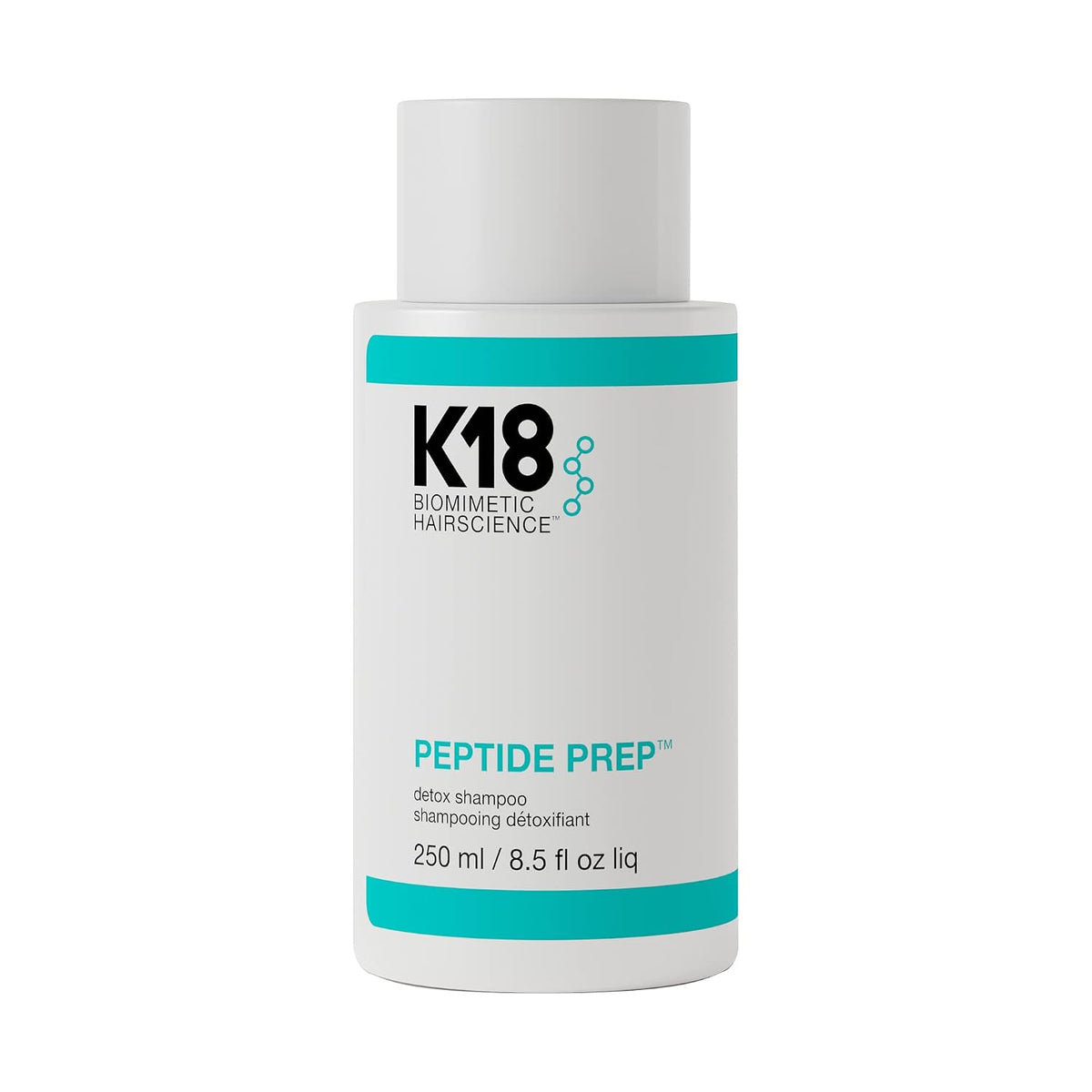 K18 Biomimetic Hairscience Peptide Prep Detox Shampoo (250ml)