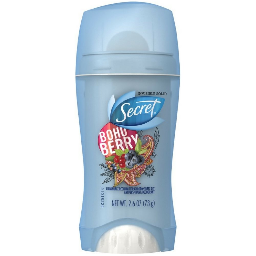 Secret Boho Berry Anti-Perspirant Deodorant Invisible Solid - 73g