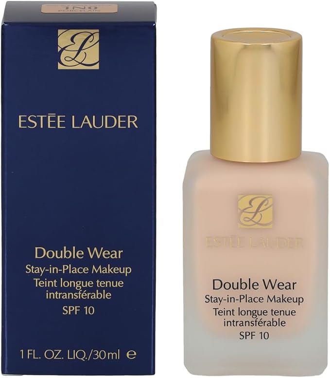 Estée Lauder Double Wear Stay-in-Place Makeup SPF 10 Liquid Foundation – 1N0 Porcelain (30 ml