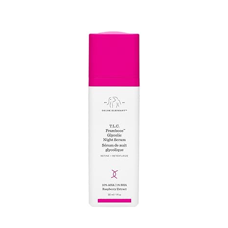 Drunk Elephant T.L.C. Framboos Glycolic Night Serum (30 ml / 1 fl oz)