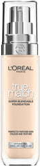 L'Oreal Paris True Match Super Blendable Liquid Foundation "1.R / 1.C Rose Ivory' - 30ml
