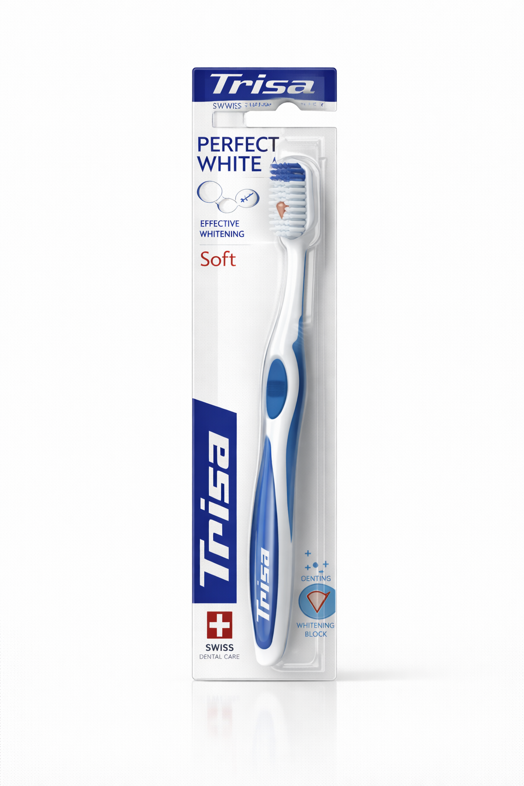 TRISA PERFECT WHITE SOFT TOOTH BRUSH - Kunchals