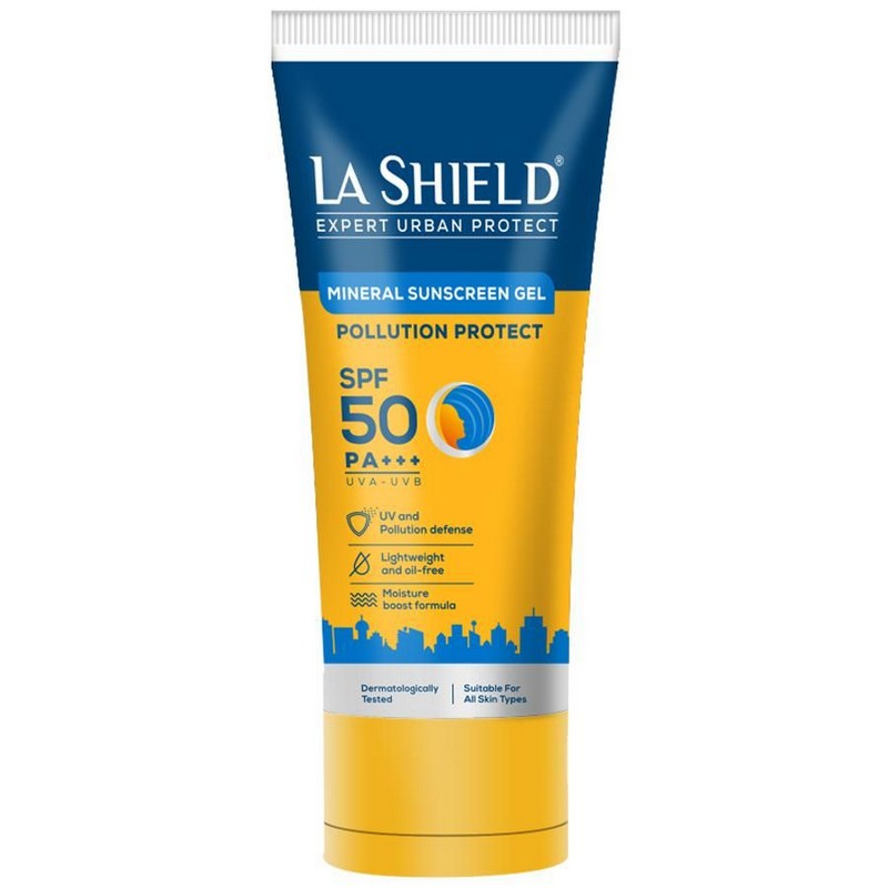 La Shield Mineral Sunscreen Gel SPF50 PA+++ 50gm
