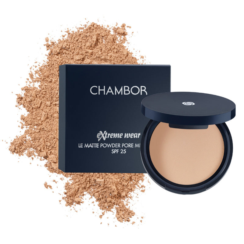 CHAMBOR  Chambor Extreme Wear Le Matte Compact SPF25 102 Medium Ivory - 9g