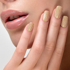 Lakme Absolute Gel Stylist Color Nail Polish 118 Champagne Sparkle - 12ml