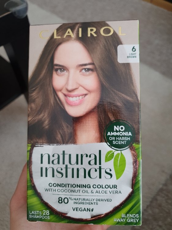 Clairol Natural Instincts Conditioning Colour - 6 Light Brown