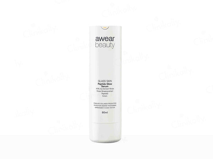Awear Beauty Glass Skin Peptide Glow Serum 50ml