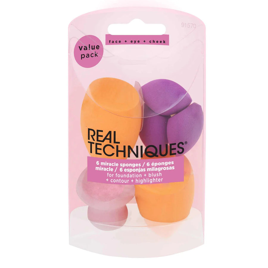 Real Techniques Miracle Complexion Sponges – 6 Count