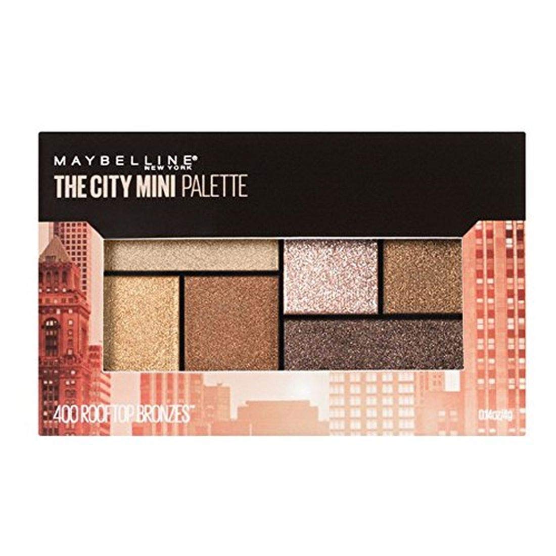 Maybelline New York The City Mini Eyeshadow Palette – 400 Rooftop Bronze