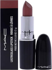 MAC Lustreglass Lipstick - # 540 Thanks It’s M.a.c! (taupey Pink Nude With Silver Pearl) - 3g/0.1oz,