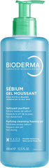 Bioderma Sebium Gel Moussant (Purifying Cleansing Foaming Gel) in the 400ml