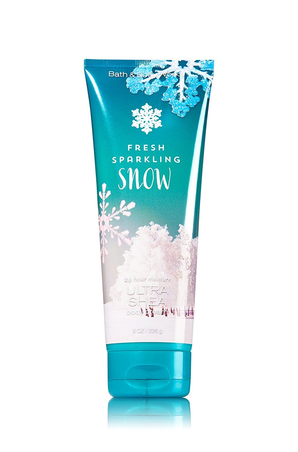 BATH & BODY WORKS FRESH SPARKLING SNOW BODY CREAM 226G