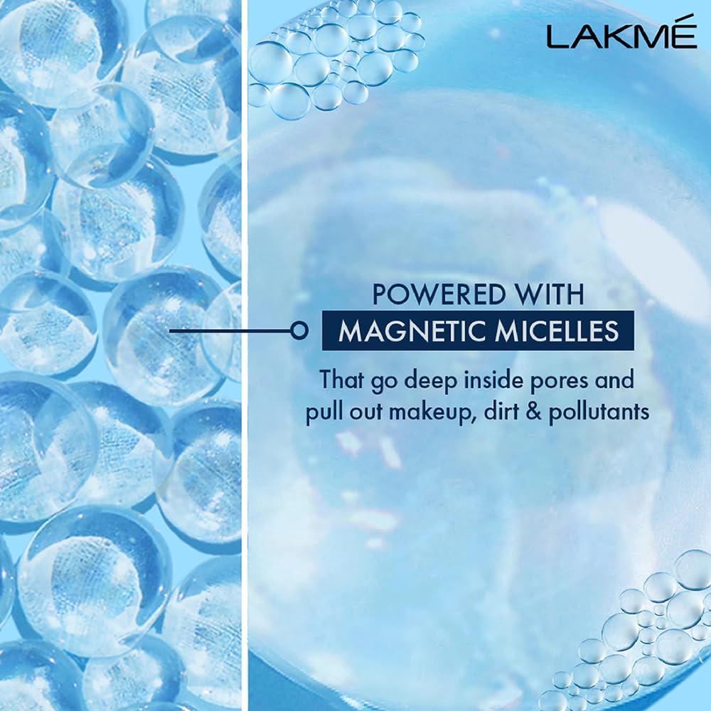 Lakme Micellar Water for Makeup Removal 