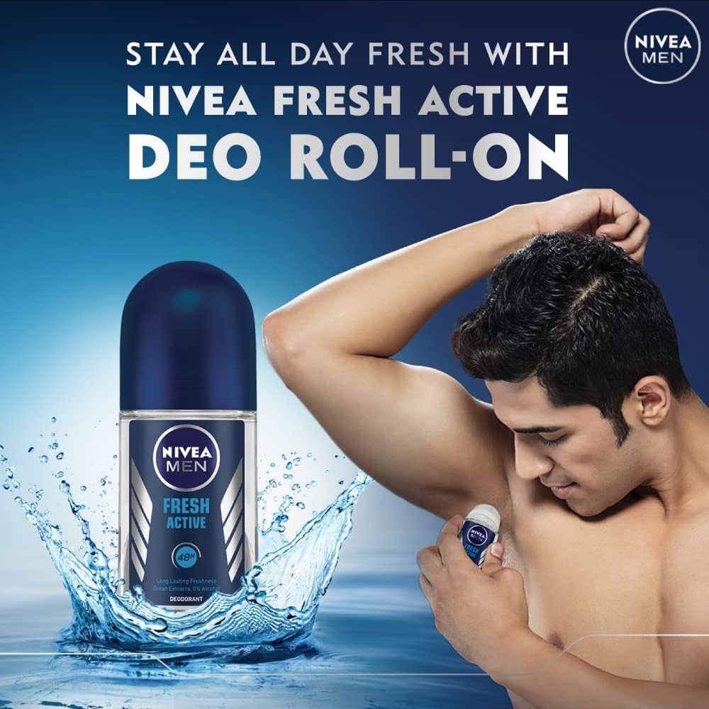 NIVEA MEN FRESH ACTIVE ANTI-PERSPIRANT 50ML
