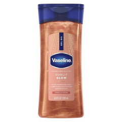 Vaseline Glazed & Glisten Vanilla Cocoa Shimmering Gel Body Oil (Sunlit Glow, 200ml)
