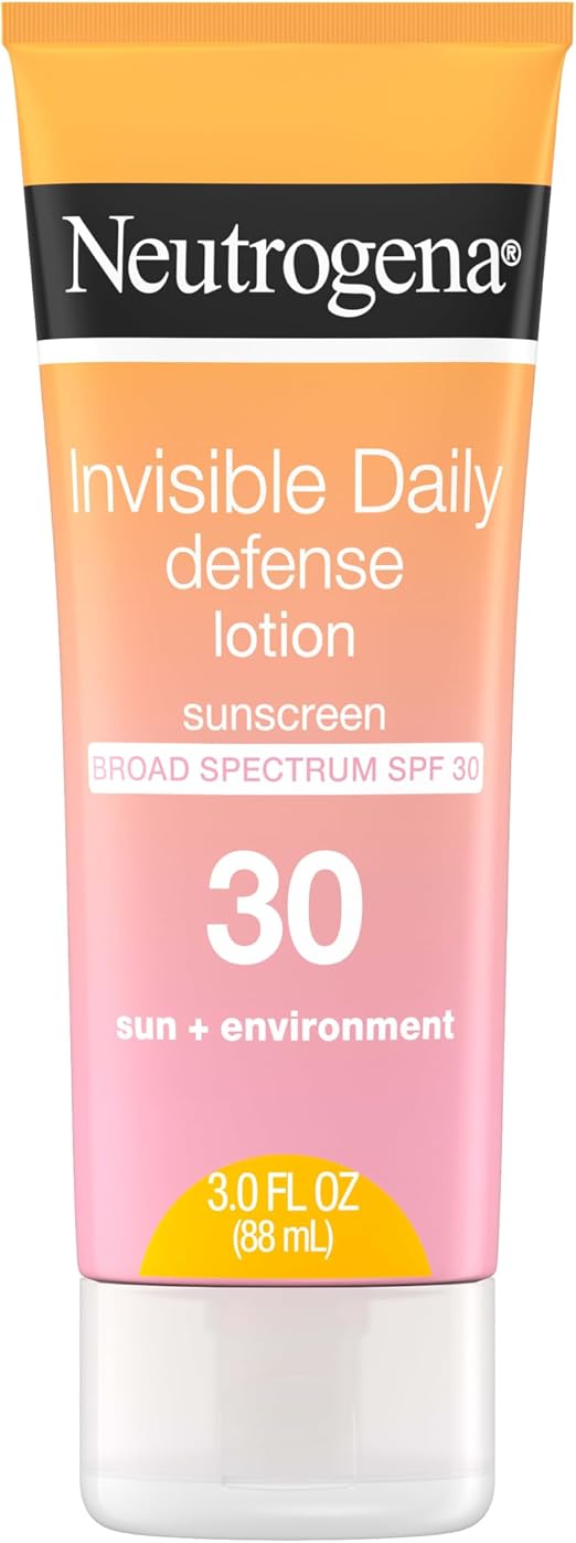 Neutrogena Invisible Daily Defense Sunscreen Lotion SPF 30 88ml