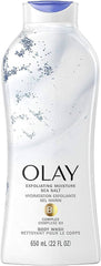 Olay Daily Exfoliating with Sea Salts Body Wash 650ml
