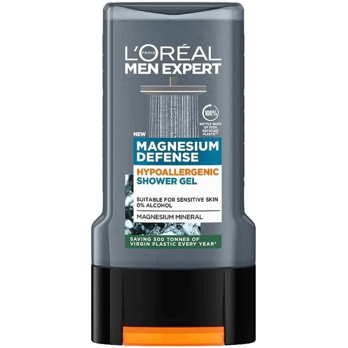 L'Oréal Men Expert Magnesium Defence Hypoallergenic Shower Gel (300ml)