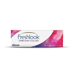 Freshlook OneDay - Daily Disposable Color Contact Lenses (-00.00, Green, Pack of 10) | From Alcon