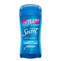 SECRET OUT LAST SWEET & ODOR 48H CLEAR GEL DEODORANT STICK U