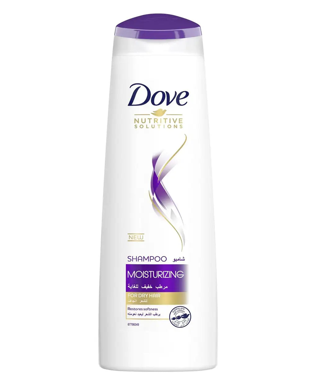 DOVE MOISTURIZING SHAMPOO 400ML