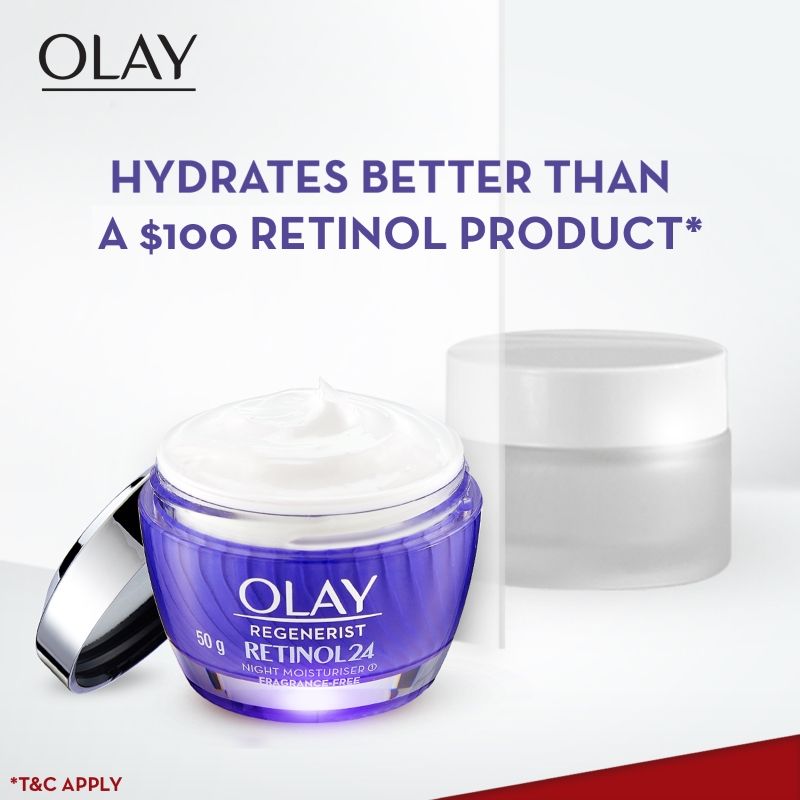 Olay Retinol Night Moisturiser Cream - 50g
