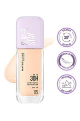 MAYBELLINE SUPER STAY UPTO 30H LUMI-MATTE FOUNDATION  SPF 16 35ML 115