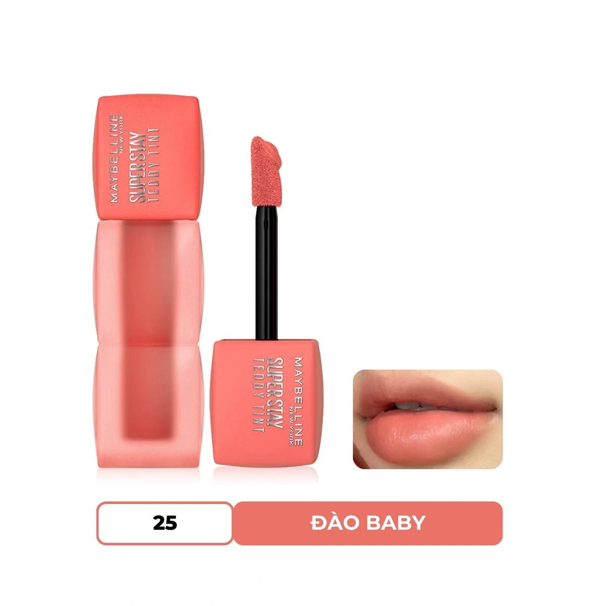 MAYBELLINE SUPER STAY TEDDY TINT 5ML 25