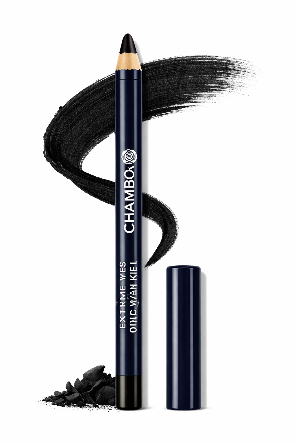 Chambor Extreme Eyes Long Wear Kohl - 01 Blackest Black - Kunchals