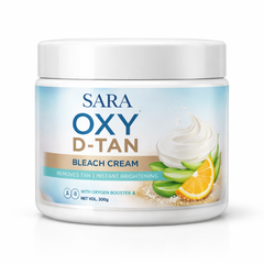 SARA OXY D-TAN BLEACH CREAM 300G - Kunchals