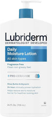 Lubriderm Daily Moisture Lotion All Skin Types +Pro-Ceramide (709 ml)