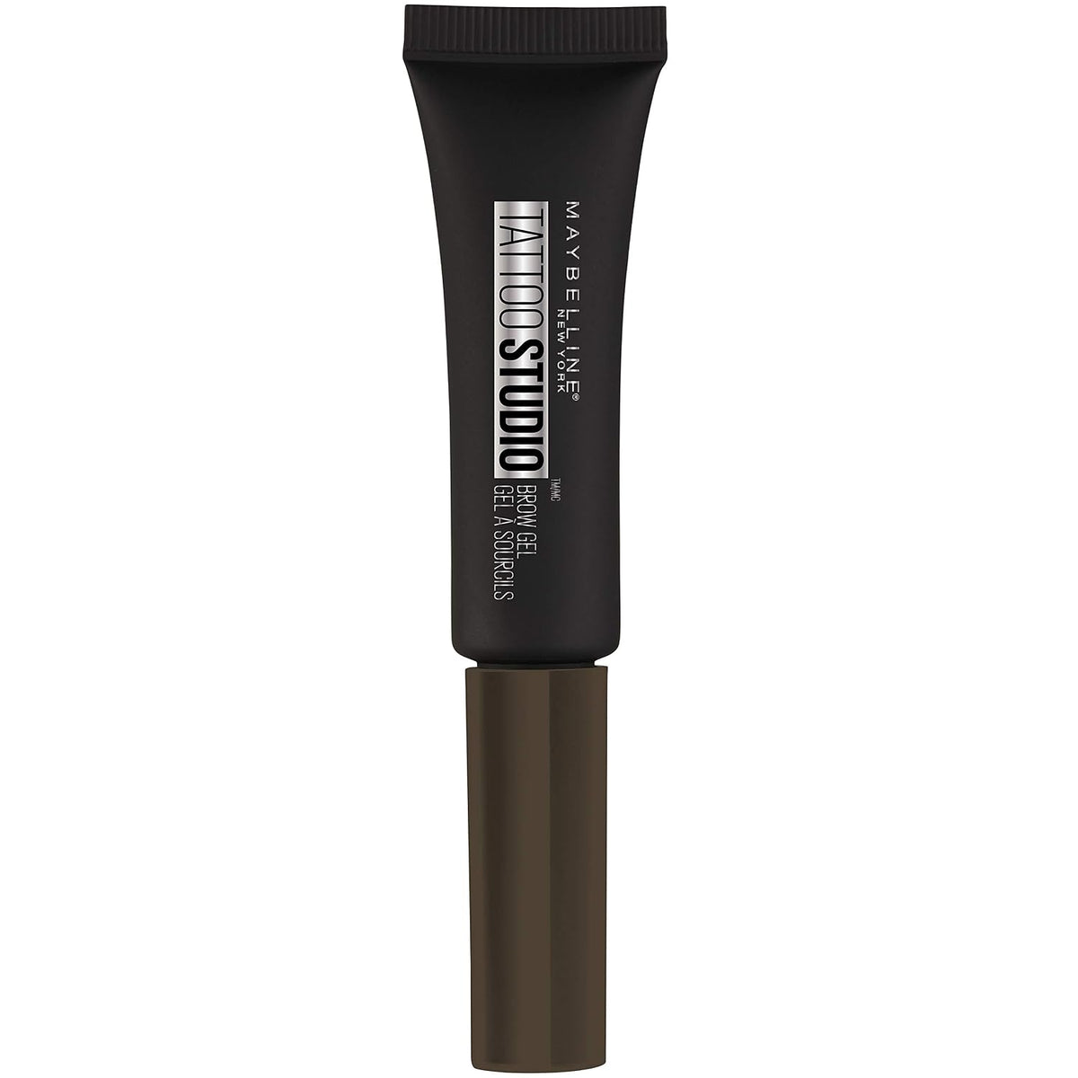 Maybelline New York Tattoo Studio Waterproof Eyebrow Gel – 260 Deep Brown