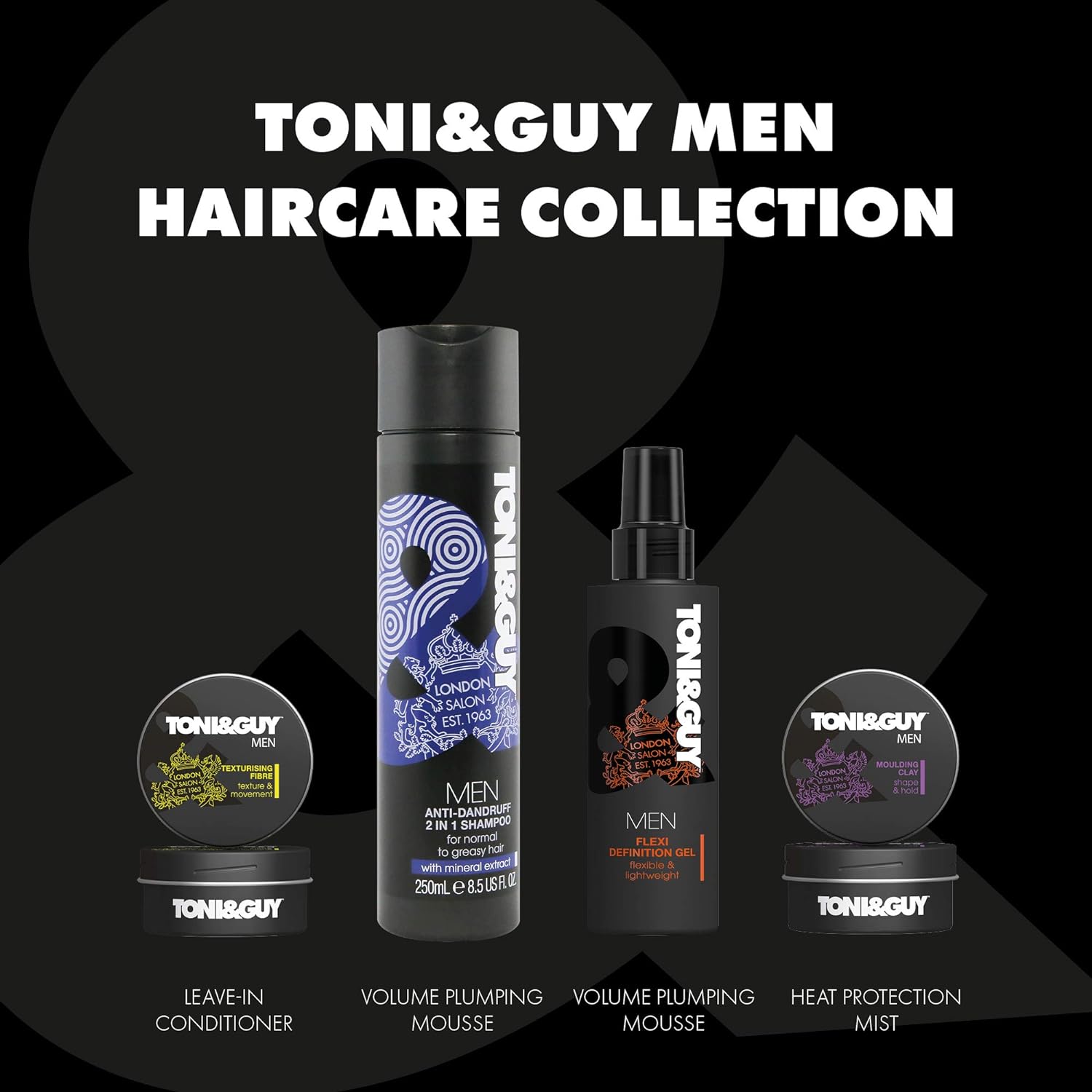 Toni&Guy Men Anti-Dandruff 2-in-1 Shampoo