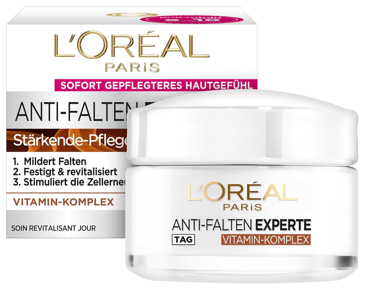 L'Oreal Paris Wrinkle Expert 65+ Day Cream Moisturiser (50ml).