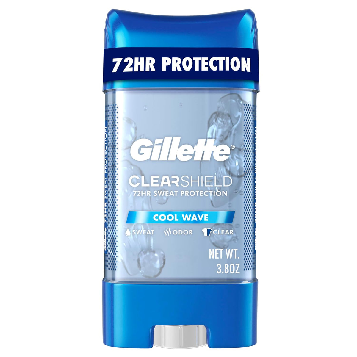 Gillette Cool Wave Clear Gel Antiperspirant & Deodorant (108g)