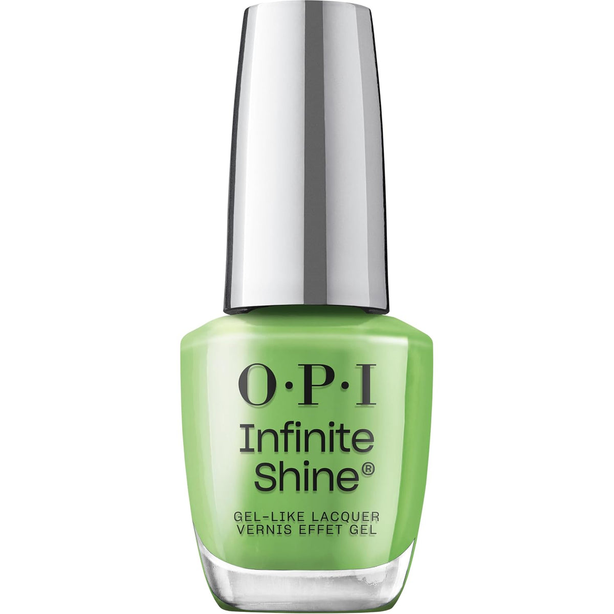 OPI Infinite Shine – Jelly Green with Envy, 15ml