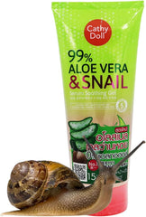 Cathy Doll Aloe Vera & Snail Serum Soothing Gel (300g)