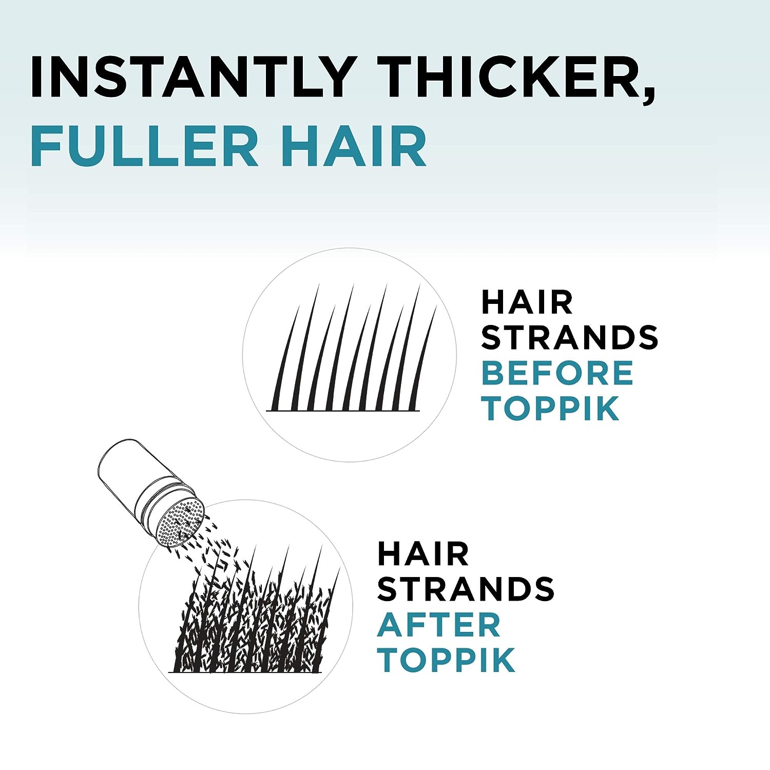 Toppik Hair Building Fibres Black 12g