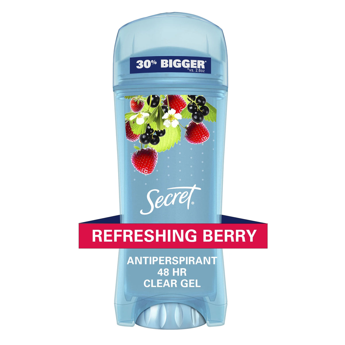 SECRET BERRY 48HR CLEAR GEL DEODORANT STICK